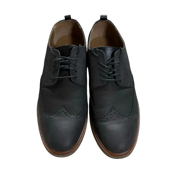 R2 Men’s Stanley Wing Tip Style Dress Shoe - Picture 2 of 9